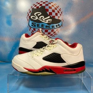 Jordan 5 low fire red